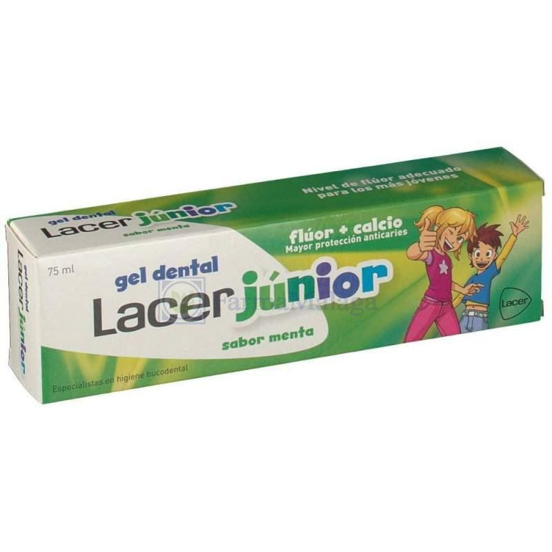 Lacer Junior Gel dental sabor menta 75ml