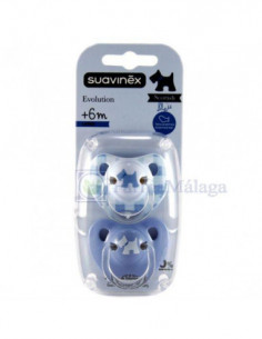 CHUPETE +6M AZUL LATEX...