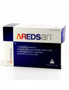 AREDSAN 60 CAPSULAS