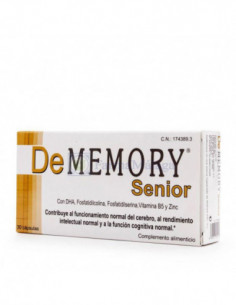 DEMEMORY SENIOR 30 CAPSULAS