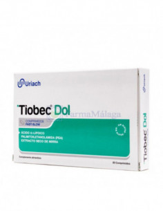 TIOBEC DOL 20 COMPRIMIDOS