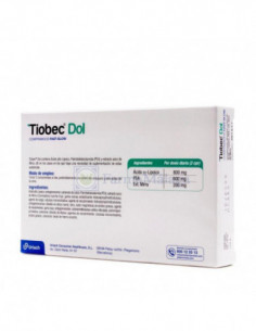 TIOBEC DOL 20 COMPRIMIDOS 2