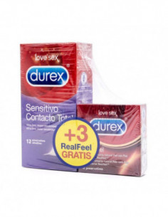 DUREX SENSITIVO CONTACTO...