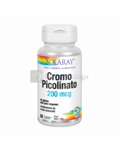 SOLARAY PICOLINATO DE CROMO...