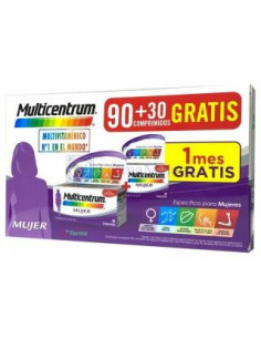 MULTICENTRUM MUJER 90 + 30...