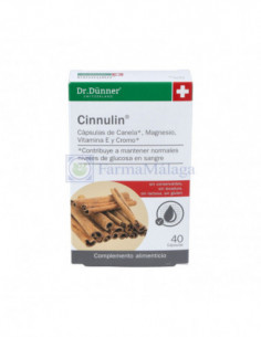 DR DUNNER CINNULIN 40CAPS...
