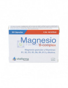 MAGNESIO B COMPLEX 30 CAPSULAS