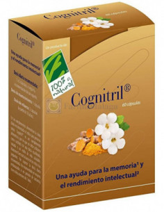 100% NATURAL COGNITRIL 60CAPS
