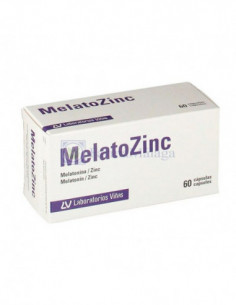 MELATOZINC 1 MG 60 CAPSULAS