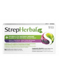 STREPHERBAL 16 PASTILLAS...