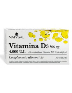 NATYSAL VITAMINA D3 4000UI...