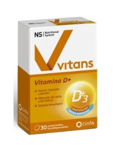 NS VITANS VITAMINA D+ 30...