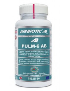 AIRBIOTIC PULM 6 AB 60CAPS