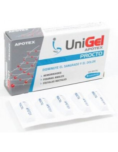 UNIGEL PROCTO 5 SUPOSITORIOS