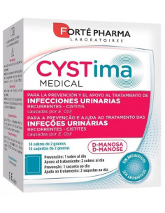 CYSTIMA MEDICAL 14 SOBRES 2 G