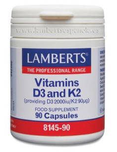 LAMBERTS VITAMINA D3 2000UI...