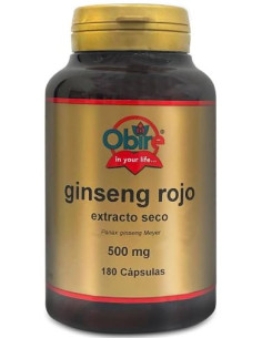 OBIRE GINSENG ROJO 500MG 90...